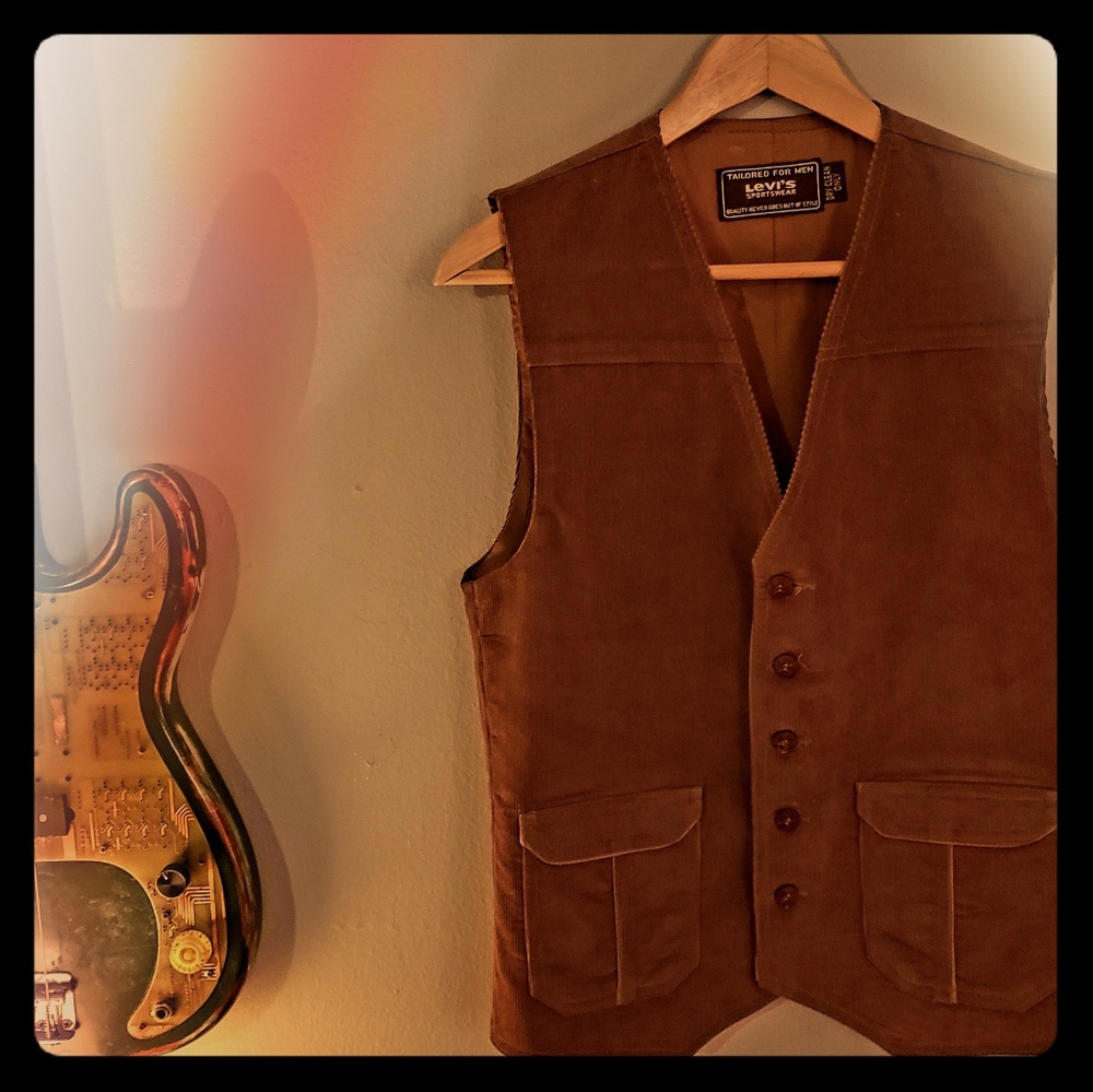 Mens Corduroy Vest